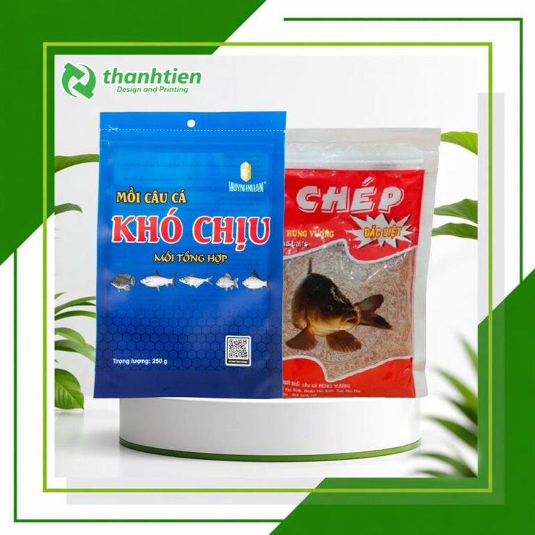 Thumnail bao bì đựng mồi câu cá