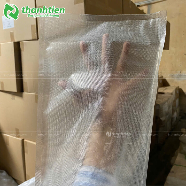 Túi 1 mặt nhám chân không