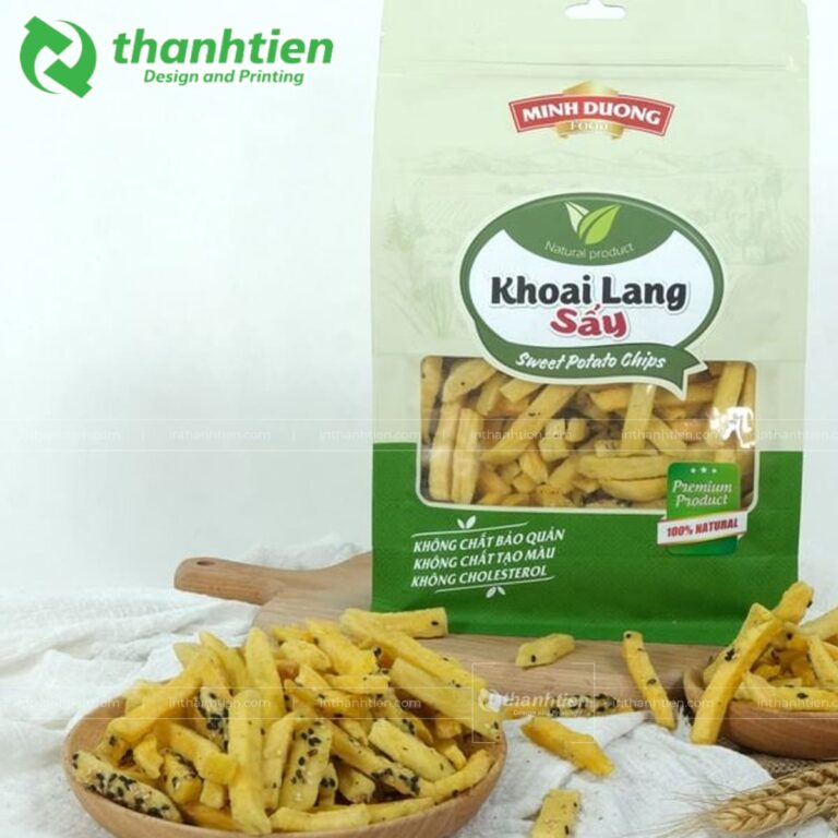 Túi 8 cạnh đựng khoai môn
