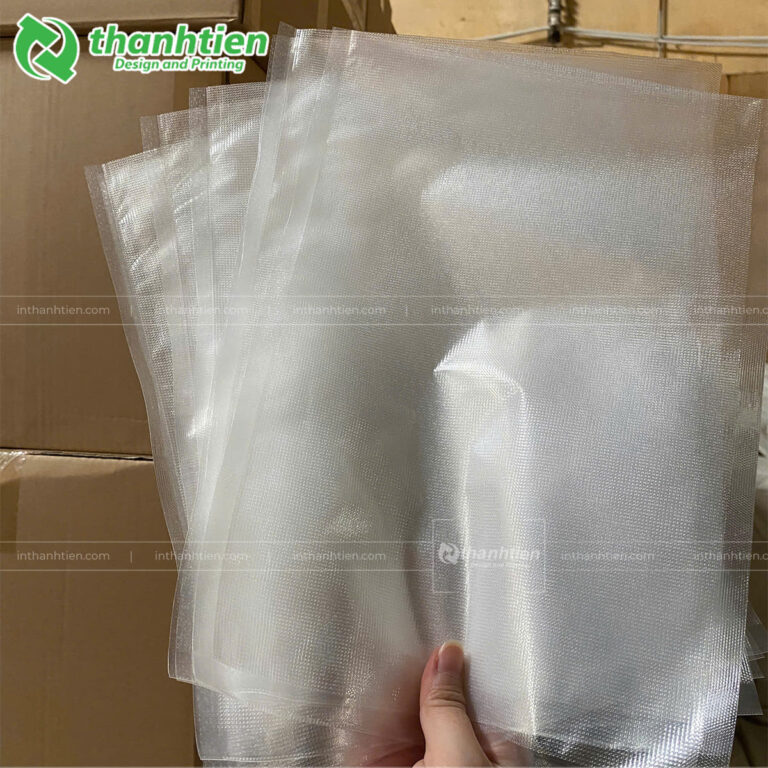 Túi để hút chân không mặt nhám