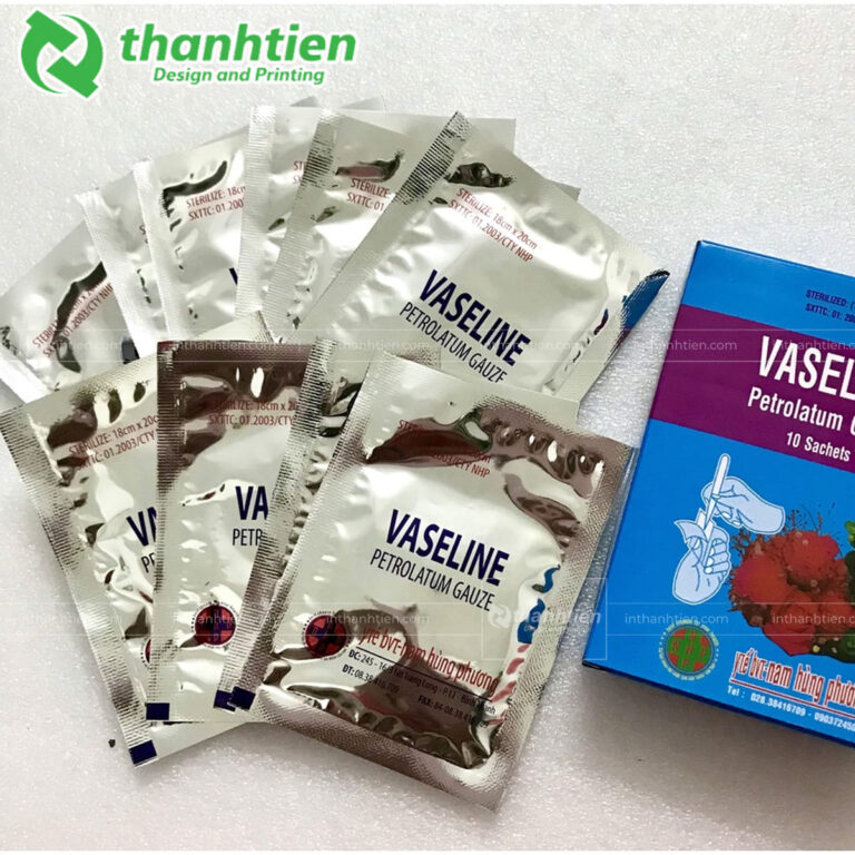 Túi ép 3 biên đựng thuốc