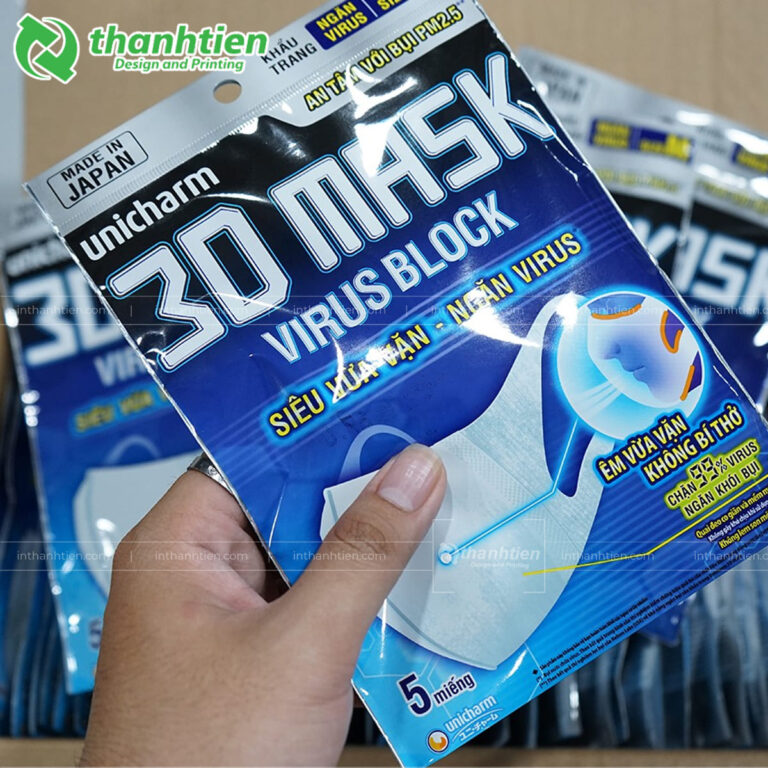 Túi ép biên đựng khẩu trang