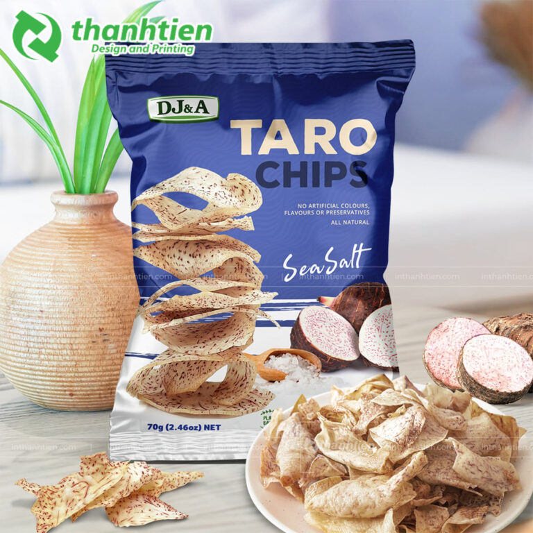 Túi hàn lưng đựng khoai môn