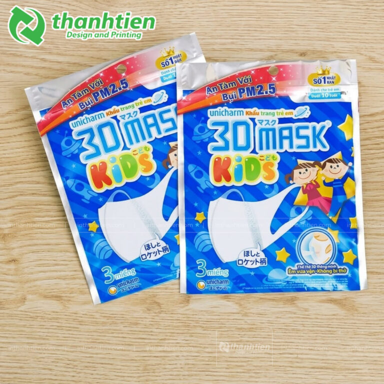 Túi OPP/CPP đựng khẩu trang