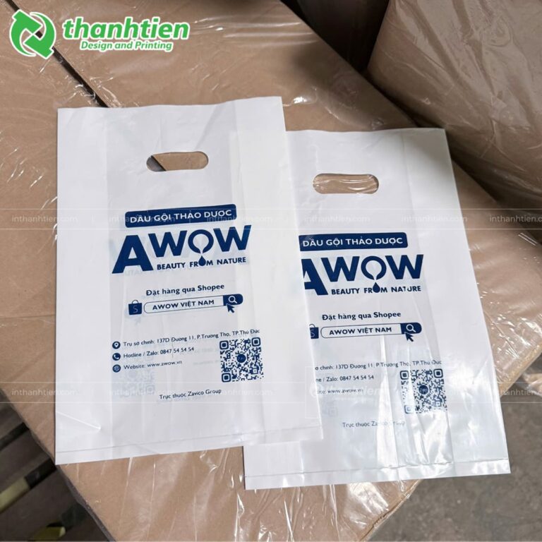 Túi PE xoài trắng sữa