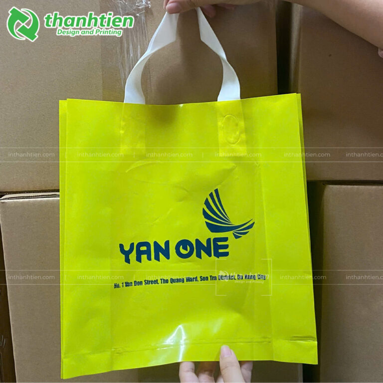 Túi quai ép vuông in logo