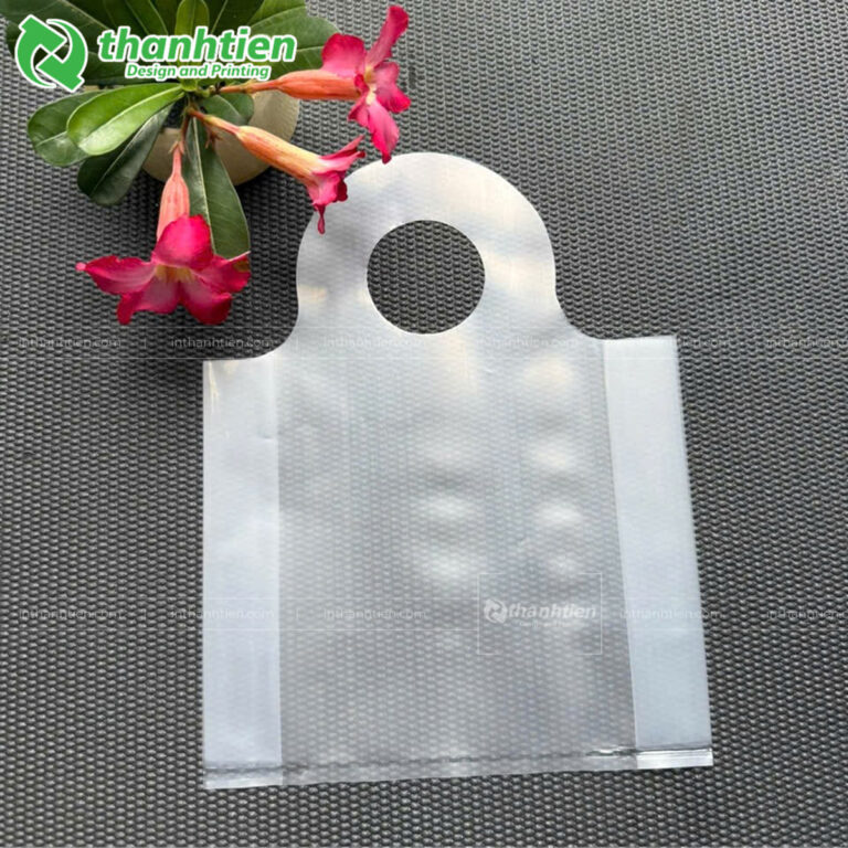 Túi quai trơn trong suốt