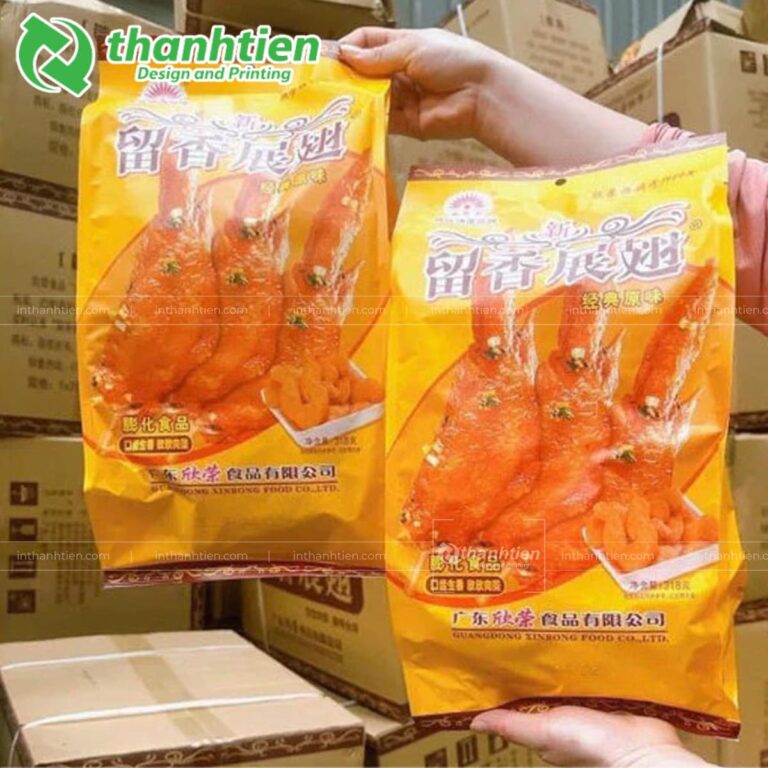 Túi xếp hông đựng snack