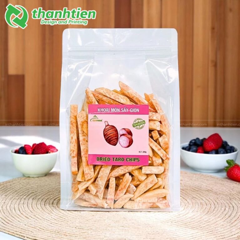 Túi 8 cạnh đựng khoai môn 