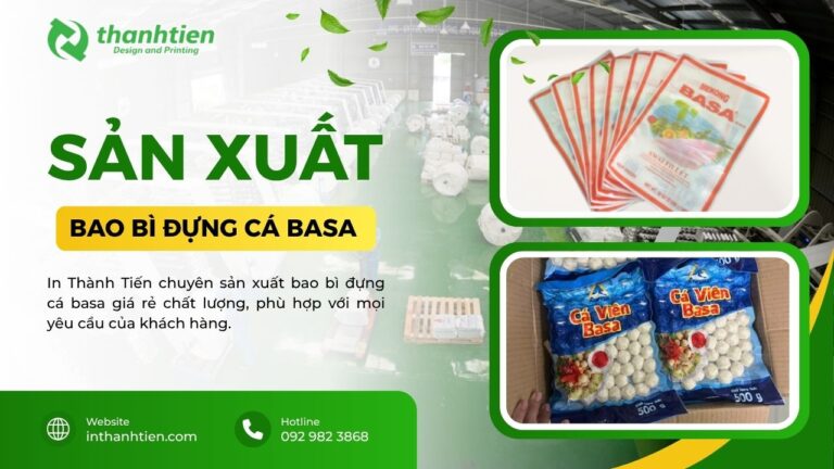 Xưởng bao bì đựng cá basa