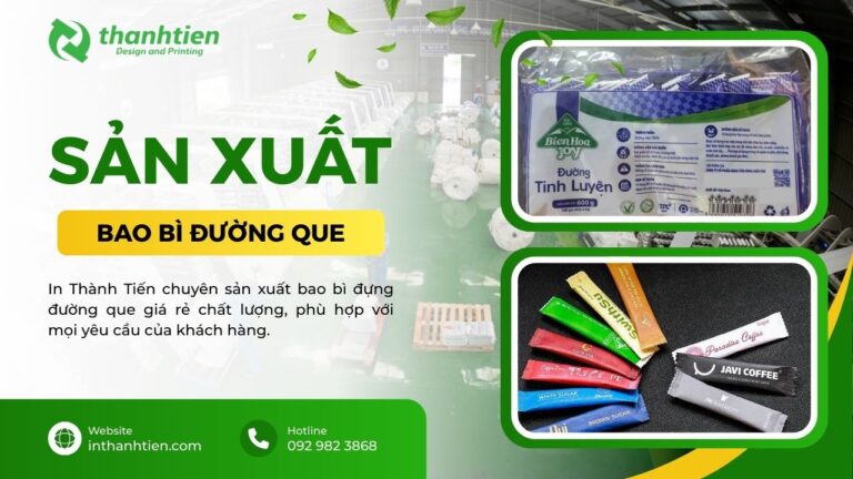 Xưởng bao bì đường que