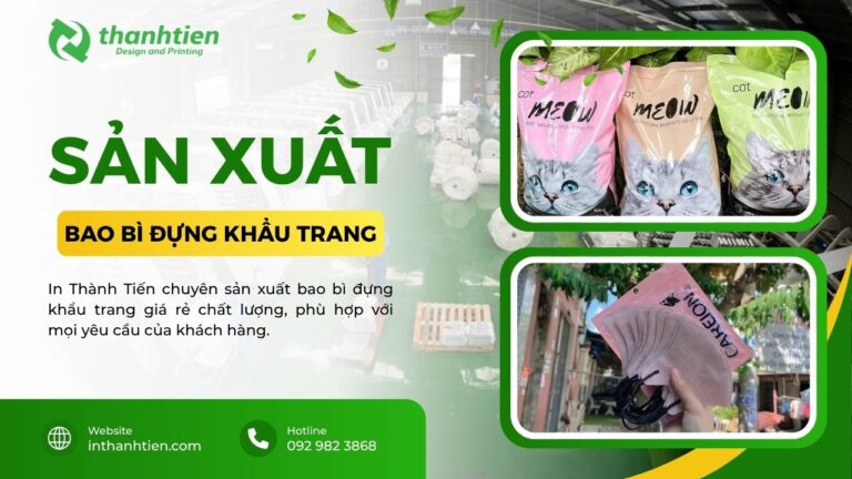 Xưởng bao bì khẩu trang