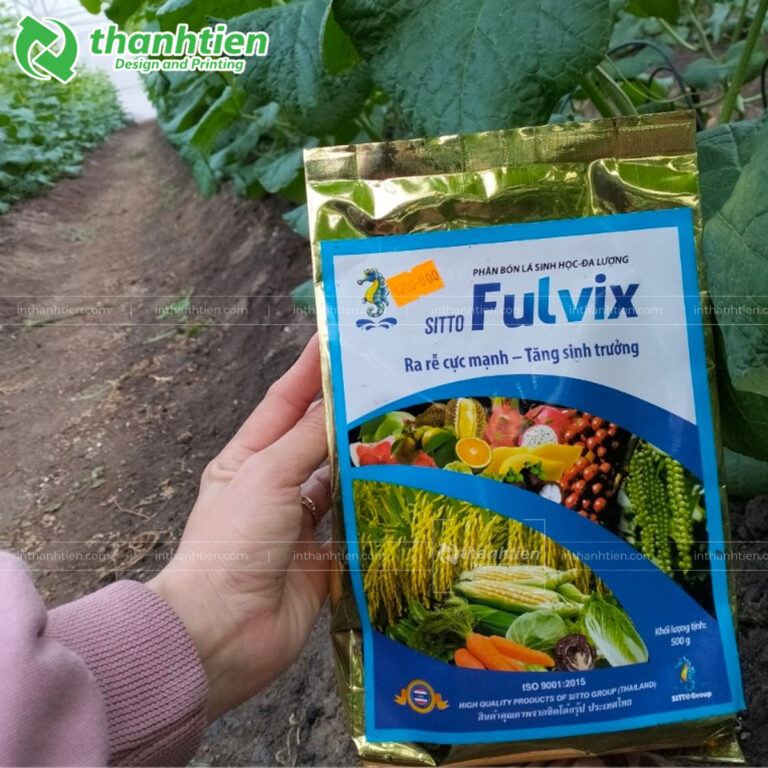 Bao nhôm đựng phân bón