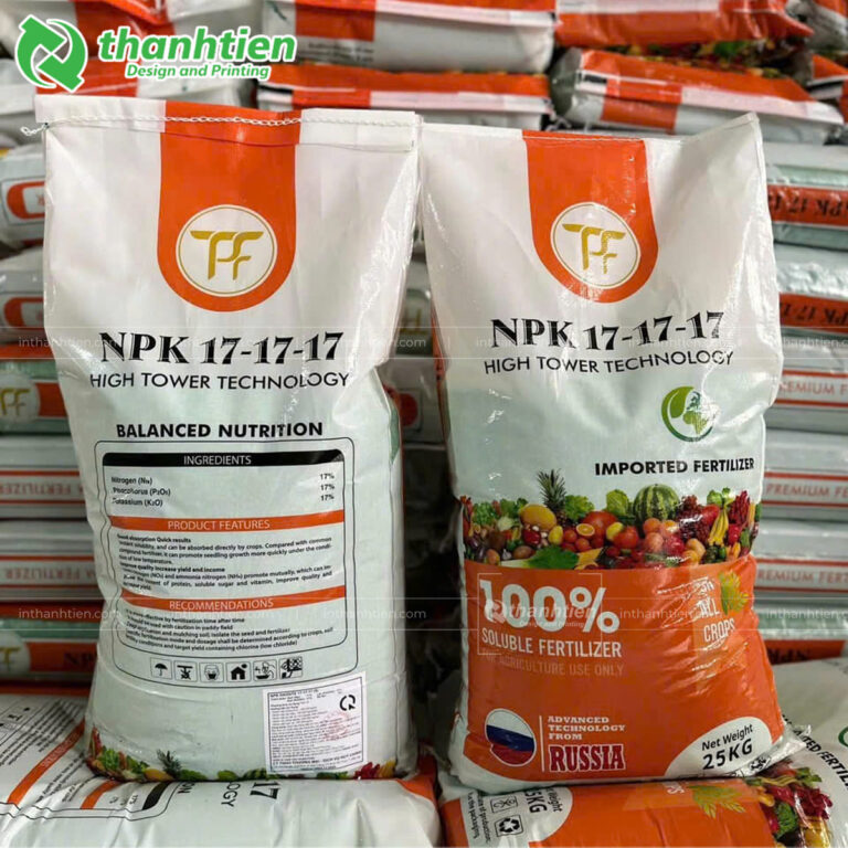 Bao PP dệt đựng phân bón