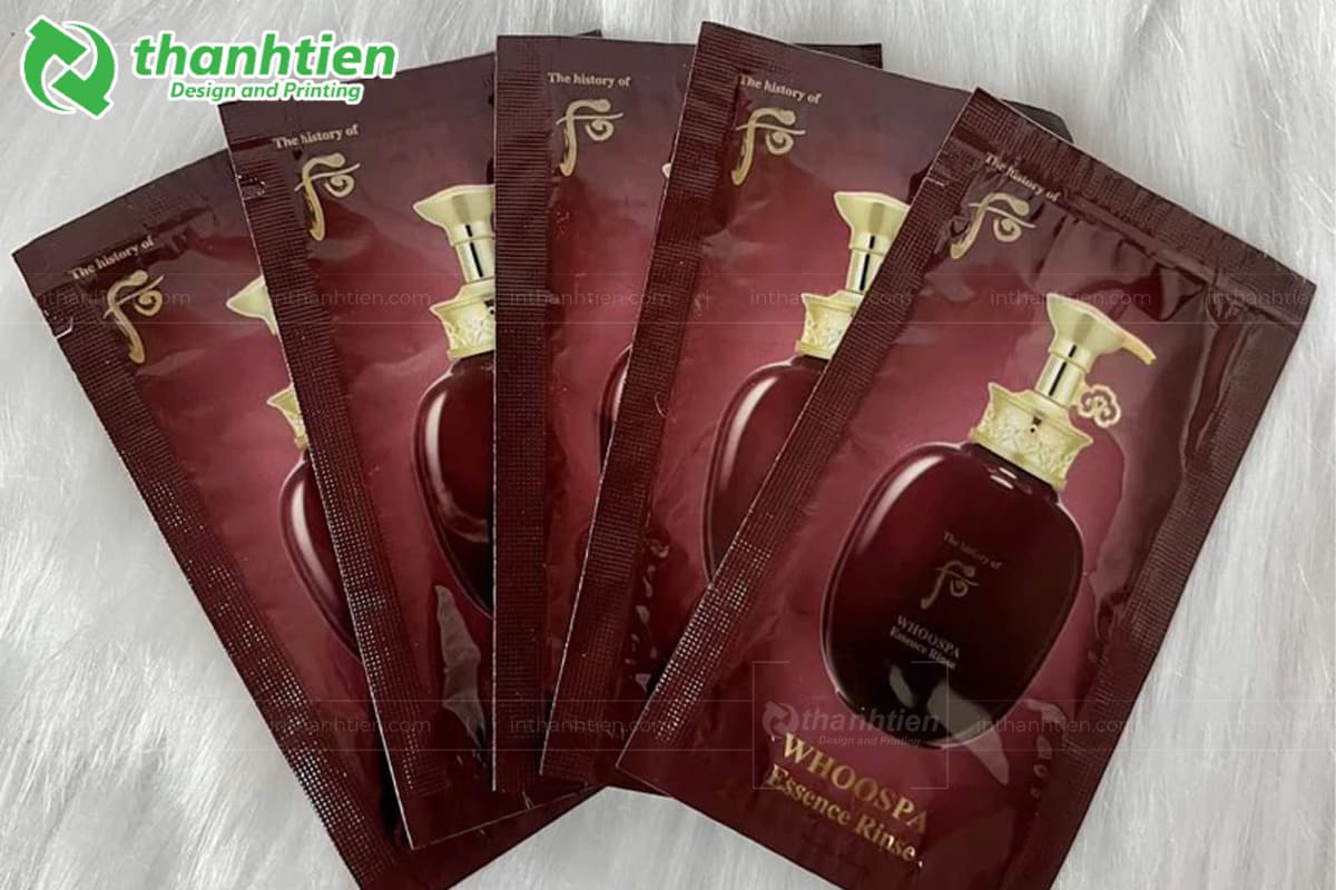 Dầu gọi đóng gói dạng túi