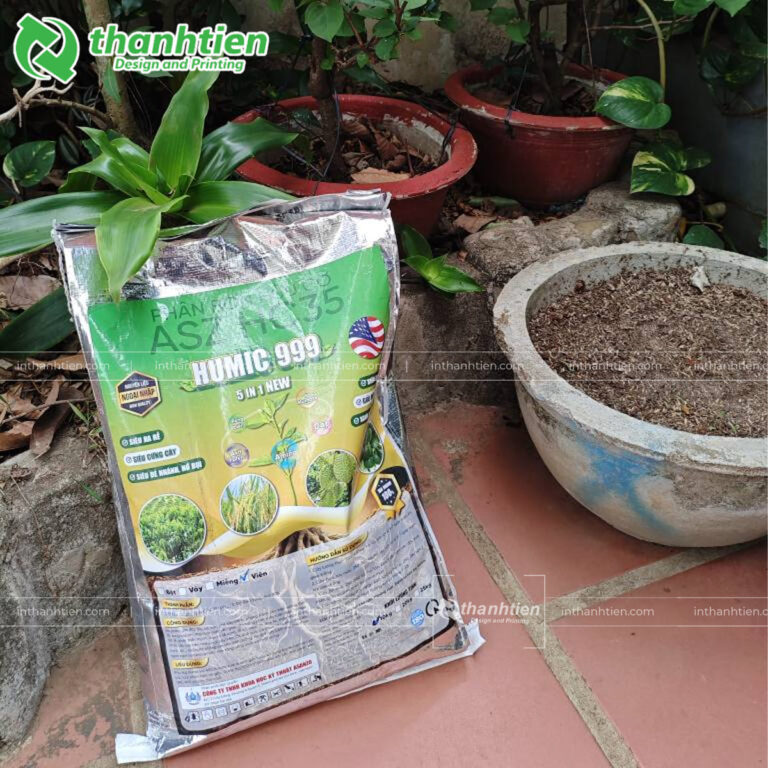 In bao PP dệt đựng phân bón