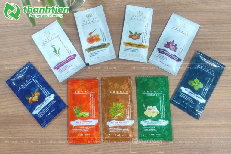 Mẫu bao bì dầu gội đẹp