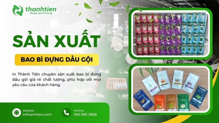 Xưởng bao bì dầu gội