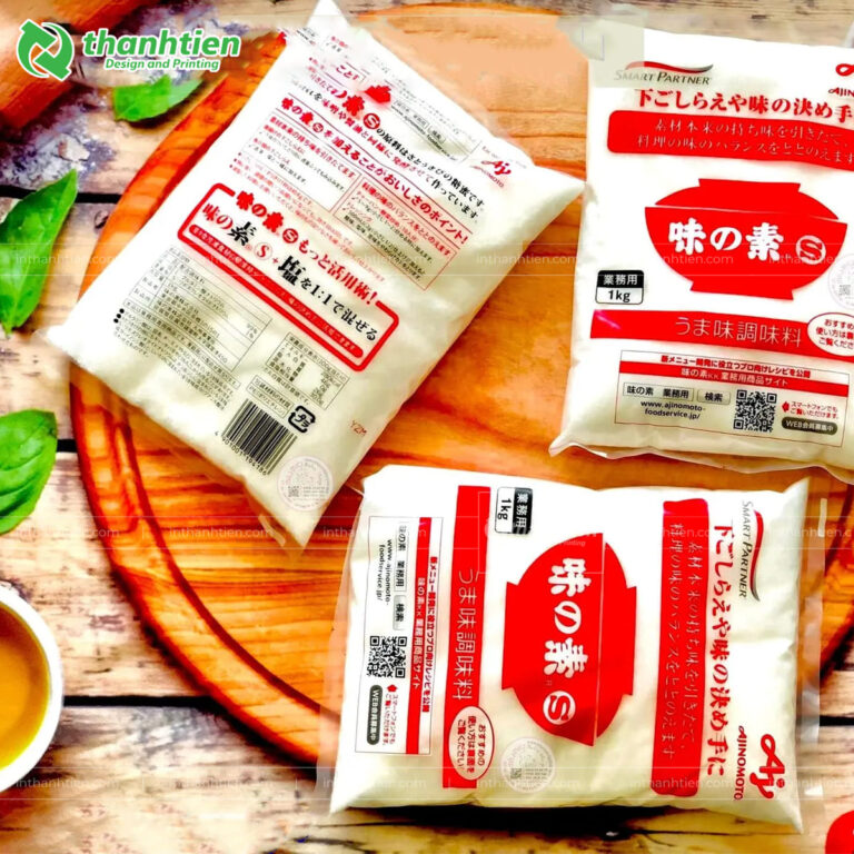 Chuyên sản xuất bao bì bột ngọt