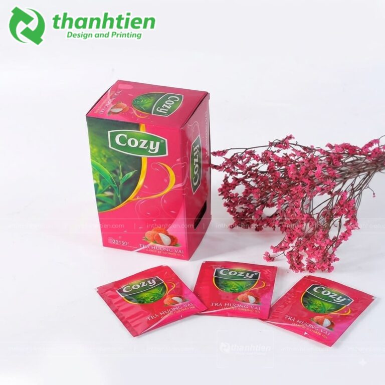 Hộp giấy đựng trà túi lọc cozy