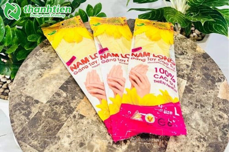 In túi đựng găng tay