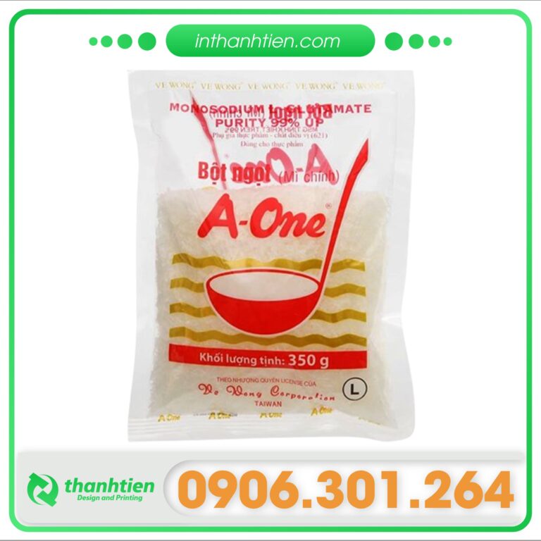 Mẫu bao bì bột ngọt