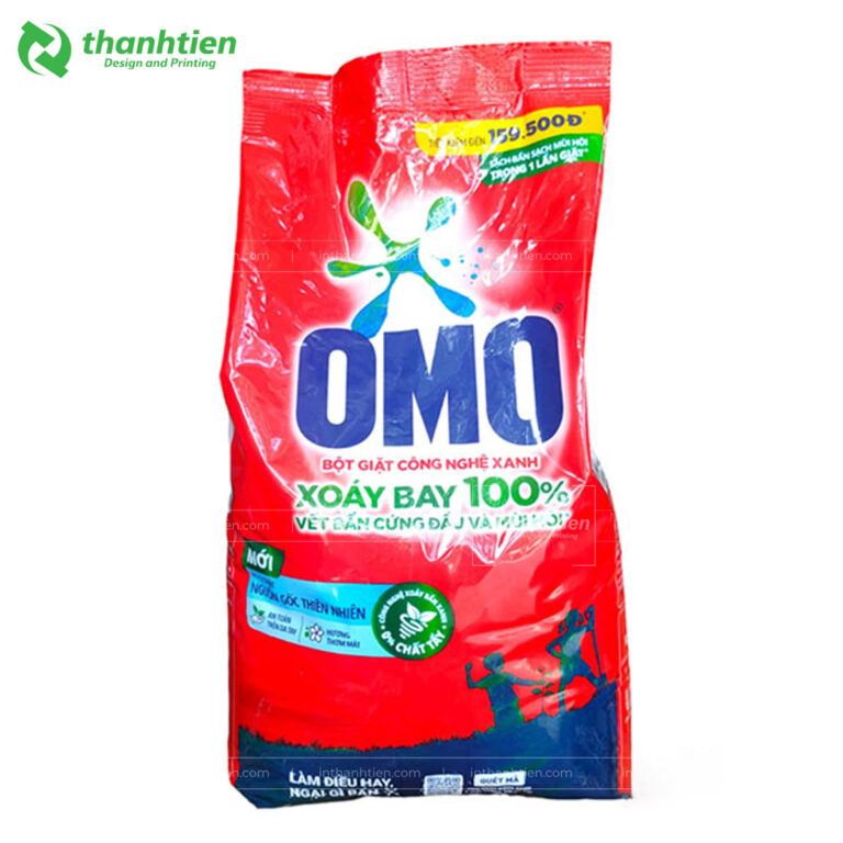 bao bì bột giặt omo