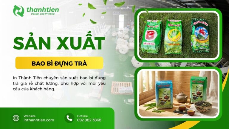 Xưởng bao bì đựng trà