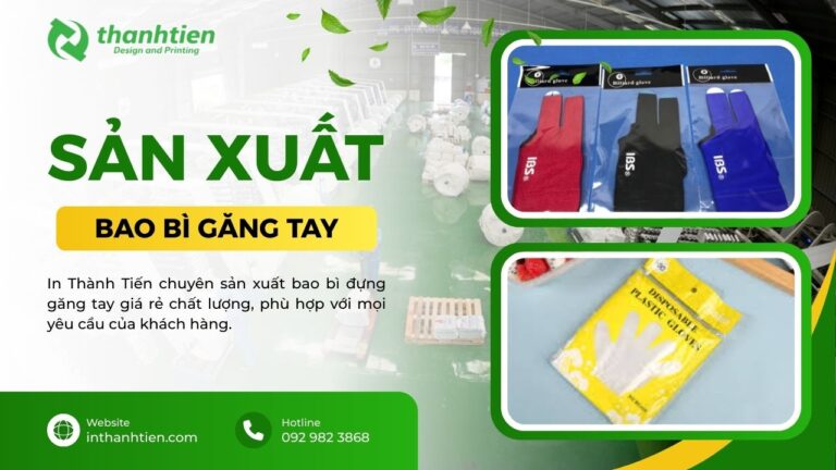 Xưởng bao bì găng tay