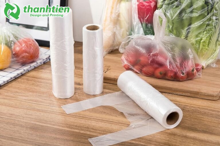 Túi cuộn siêu thị có quai xách