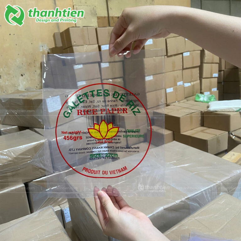 Túi PP in đựng bánh tráng