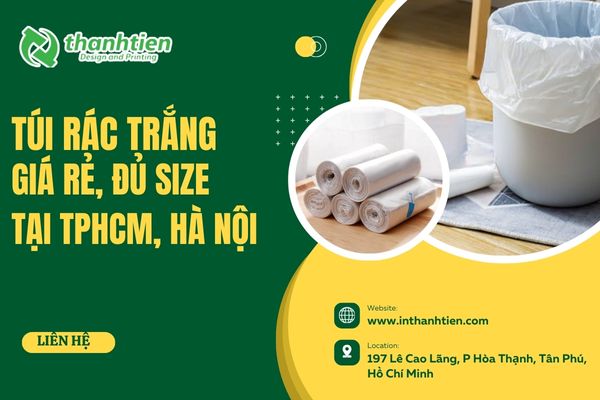 túi rác trắng giá rẻ đủ size tại tphcm, hà nội