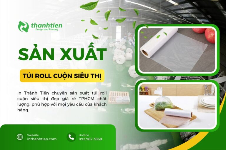 Túi Roll cuộn siêu thị giá rẻ tphcm