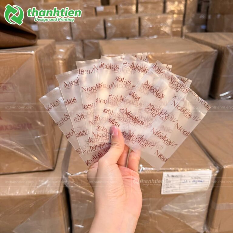 Túi xếp hông in sẵn