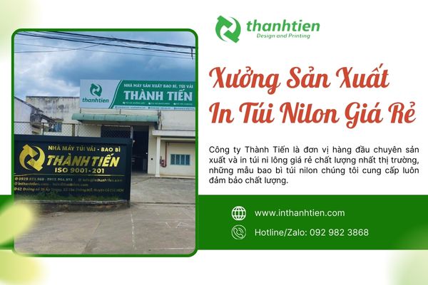 Xưởng in túi nilon giá rẻ tphcm, hà nội