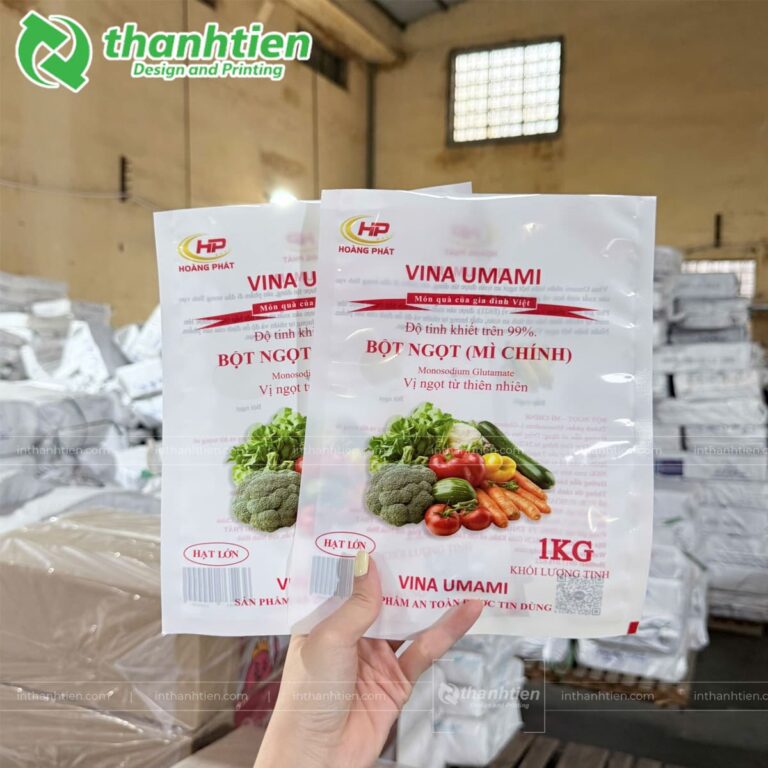 Bao bì đựng mì chính đẹp