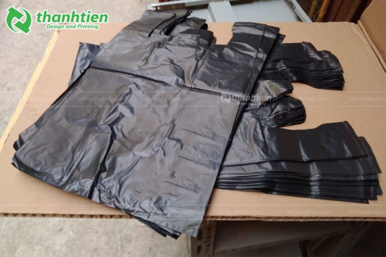 Bao rác 2 quai tự hủy