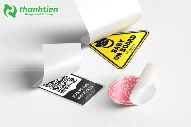 Decal nhựa PP