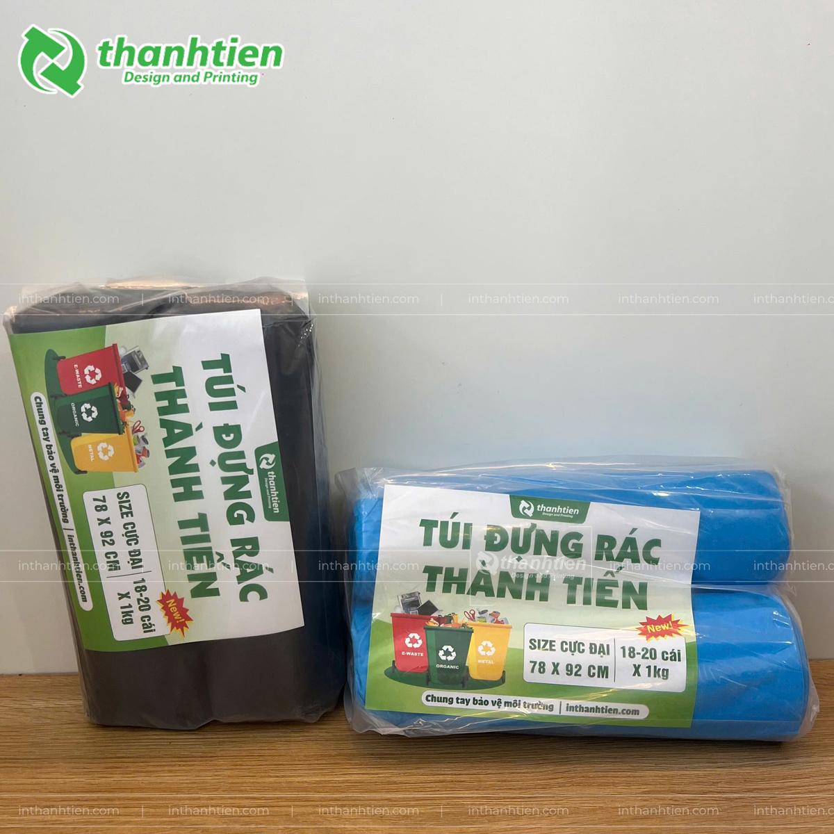 Túi đựng rác tự hủy sinh học