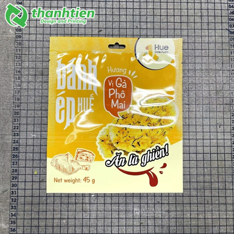 Túi hàn 3 biên đục lỗ treo