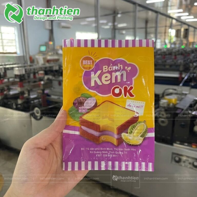 Túi hàn lưng đựng bánh kem tươi