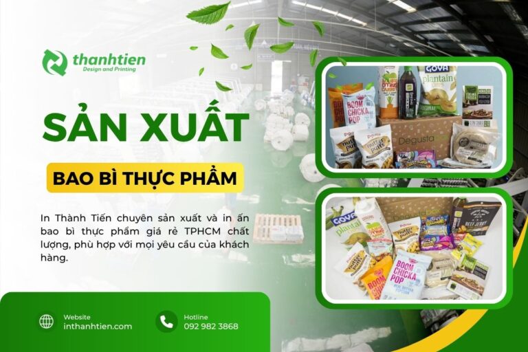 Xưởng bao bì thực phẩm TPHCM