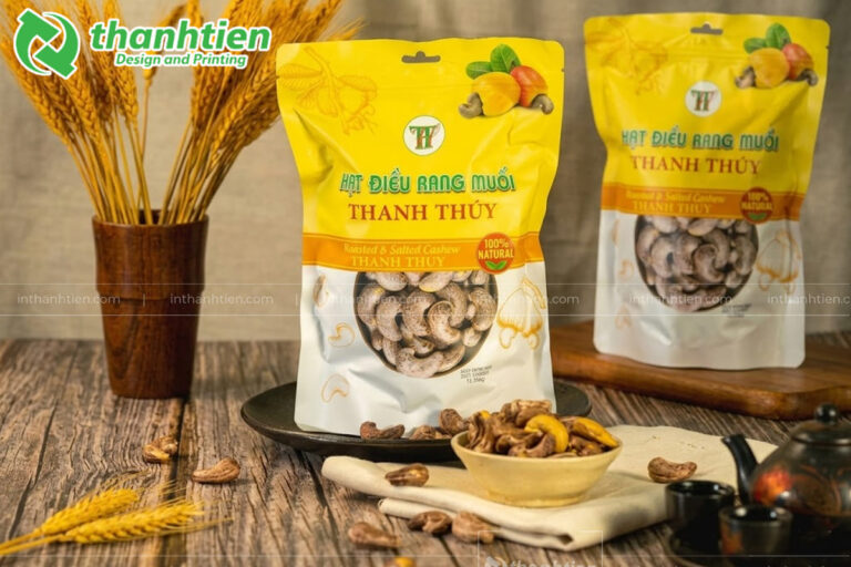 In ấn bao bì hạt điều chất lượng 