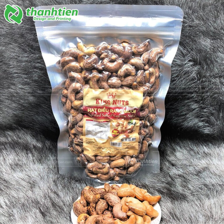 Túi bạc hút chân không đựng hạt điều