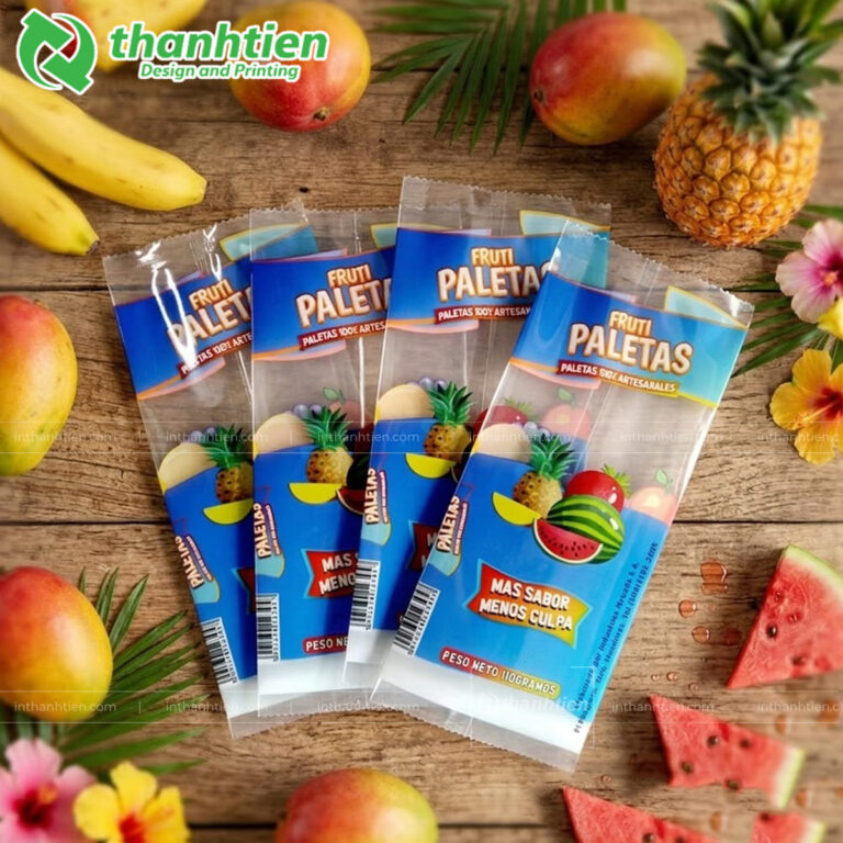 Túi hàn lưng đựng kem que