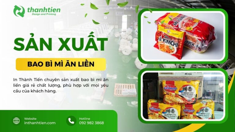 Xưởng bao bì mì ăn liền