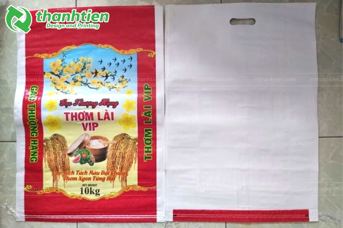 Bao bì đựng lúa giống