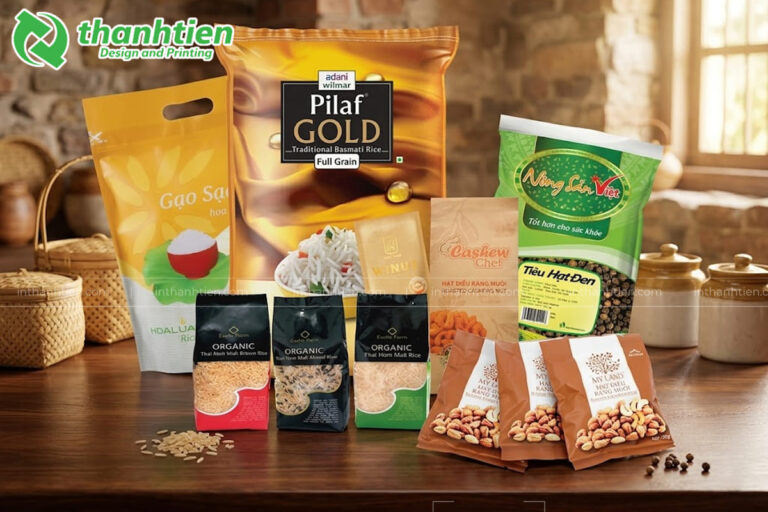 Bao bì màng ghép đựng nông sản