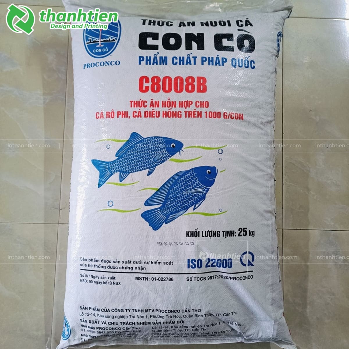 Bao bì thức ăn thủy sản 