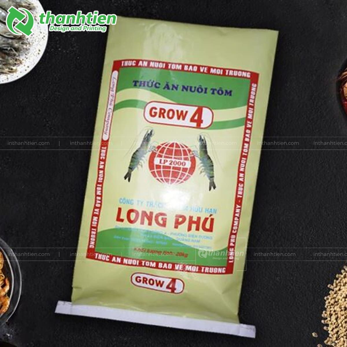 Bao bì thức ăn tôm